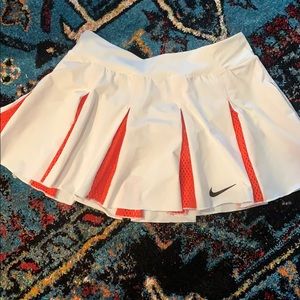 White Nike Tennis Skirt